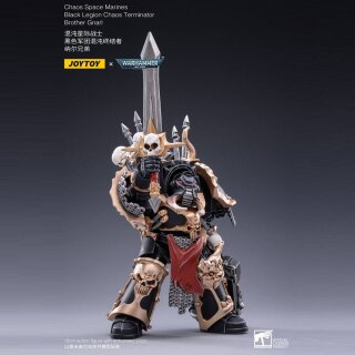 Warhammer 40k Actionfigur 1/18 Black Legion Brother Gnarl 17 cm