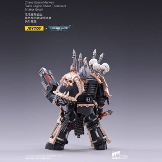 Warhammer 40k Actionfigur 1/18 Black Legion Brother Gnarl 17 cm