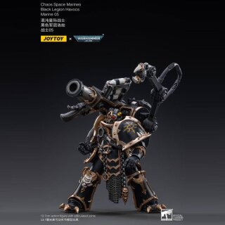 Warhammer 40k Actionfigur 1/18 Black Legion Havocs Marine 05 14 cm