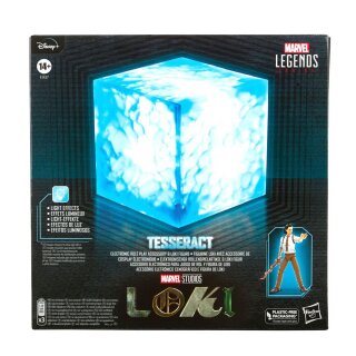 ** % SALE % ** Loki Marvel Legends Elektronische Roleplay-Replik 1/1 Tesseract mit Loki Actionfigur 15 cm
