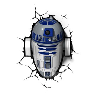 Star Wars 3D LED Leuchte R2-D2 32 cm