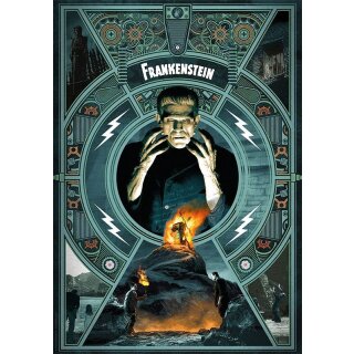 Frankenstein Kunstdruck Limited Edition 42 x 30 cm