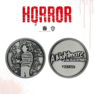 Nightmare on Elm Street Sammelm&uuml;nze Limited Edition