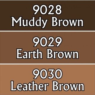MSP Core Color Triad: Warm Deep Browns