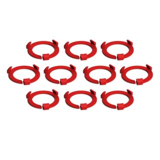 Skill and Squad Marker - 28.5mm Red (10)