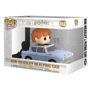 Harry Potter - Chamber of Secrets Anniversary POP! Rides Vinyl Figur Ron w/Car