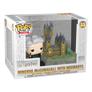 Harry Potter - Chamber of Secrets Anniversary POP! Town Vinyl Figur Minerva w/Hogwarts