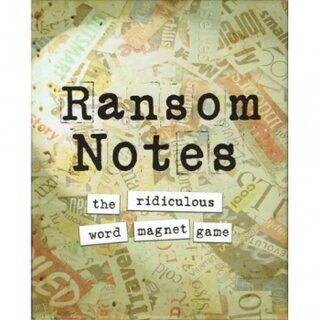 Ransom Notes: The Ridiculous Word Magnet (EN)
