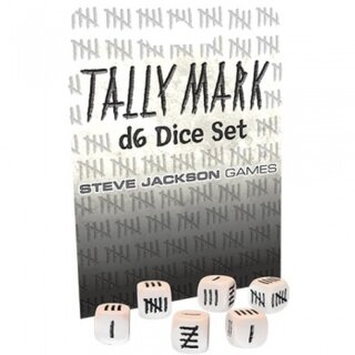 Tally Mark D6 Dice Set (6)