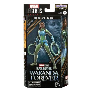 ** % SALE % ** Black Panther: Wakanda Forever Marvel Legends Series Actionfigur Attuma BAF: Marvels Nakia 15 cm