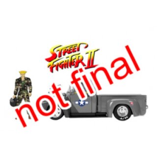 ** % SALE % ** Street Fighter 1956 Ford Pickup 1:24