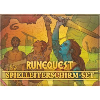 RuneQuest: Spielleiterschirm-Set (DE)
