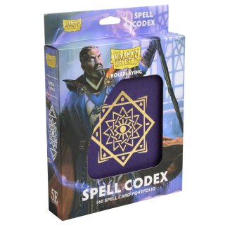 Dragon Shield: Spell Codex Portfolio &ndash; Arcane Purple