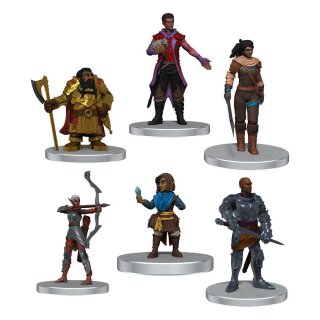 D&amp;D Voices of the Realms Miniaturen: Band of Heroes (pre-painted)