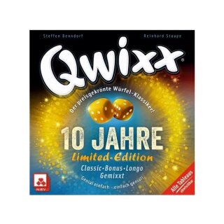 Qwixx: 10 Jahre Edition (multilingual)