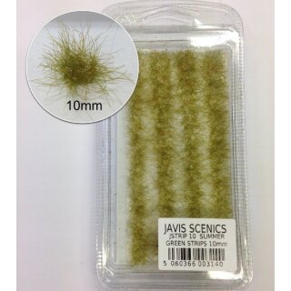 Static Grass Strips - Summer Green 10mm