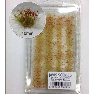 Static Grass Strips - Flower Mix 10mm