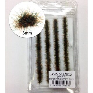 Static Grass Strips - Forest 6mm