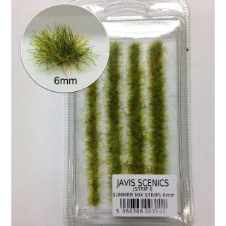 Static Grass Strips - Summer 6mm