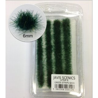 Static Grass Strips - Green 6mm