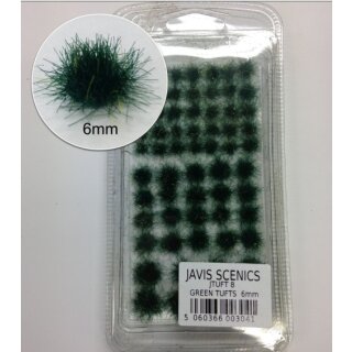 Static Grass Tufts - Green 6mm