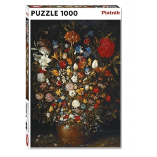 J. Brueghel d. &Auml;. - Gro&szlig;er Blumenstrau&szlig; Puzzle (1000 Teile)