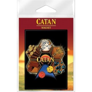 Catan Carded Magnet - On Black