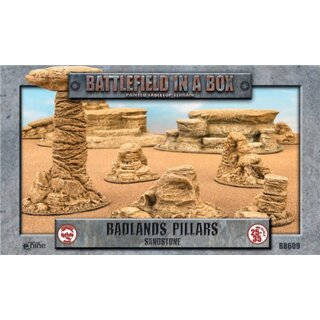 Badlands: Pillars - Sandstone 30mm (5)