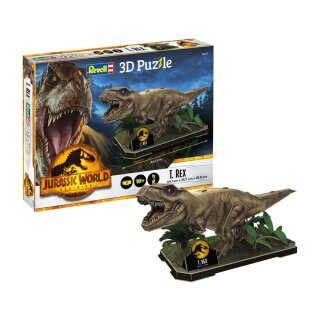 Jurassic World: Ein neues Zeitalter 3D Puzzle T. Rex