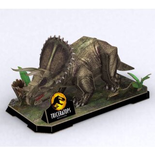 Jurassic World Dominion 3D Puzzle Triceratops