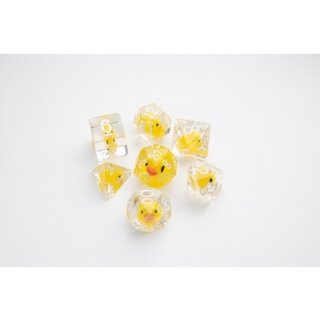 Gamegenic - Embraced Series - Rubber Duck - RPG Dice Set (7)