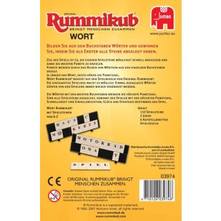 Rummikub Wort &ndash; Metalldose (DE)