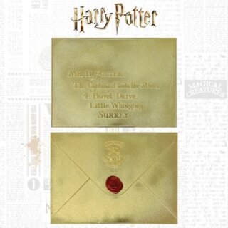 Harry Potter Metal Replica Envelope with Red Seal