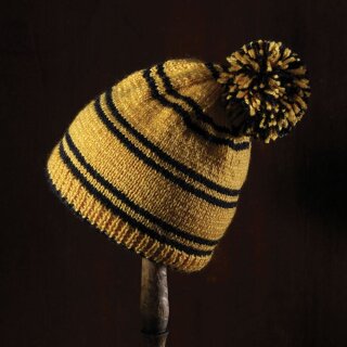 Harry Potter Knitting Kit Beanie Hat Hufflepuff