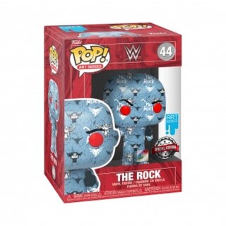 ** % SALE % ** Funko POP! Artist Series: WWE- The Rock (Exclusive)