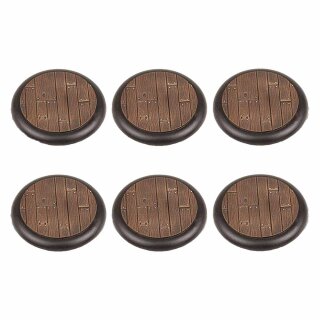Wood Plank Bases (50mm) (6)
