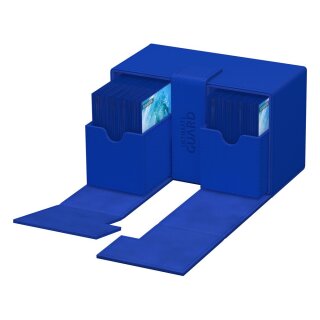 Ultimate Guard Twin Flip`n`Tray 160+ XenoSkin Monocolor - Blau