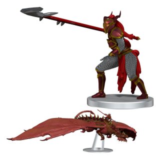 D&amp;D Icons of the Realms: Dragonlance - Red Ruin &amp; Red Dragonnel (Set 25)