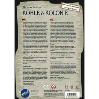 Kohle &amp; Kolonie 2nd Edition (Multilingual)