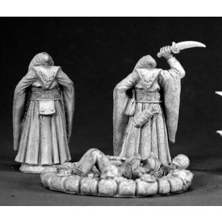 Townsfolk Cultists and Victim (REA03312)