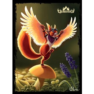 Zauberhand Artwork Sleeves &quot;Flying Squirrel&quot; Yu-gi-oh, 62x89 mm