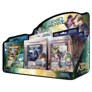 Grand Archive TCG: Dawn of Ashes Starter Deck Display (EN) [ORDER UNIT]