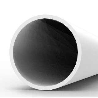 Styrene Strip - Hollow tube 6.00 Diameter x 350mm (W.T. 0,7mm) (3)