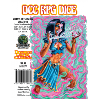 DCC Dice - Vellos Crystalized Creations