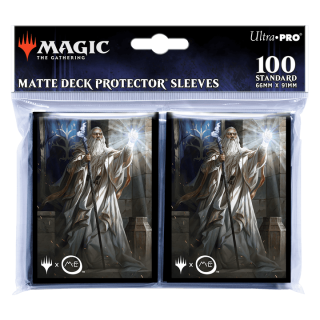 UP - The Lord of the Rings Tales of Middle-earth Sleeves 2 Featuring Gandalf for MTG (100 Sleeves)