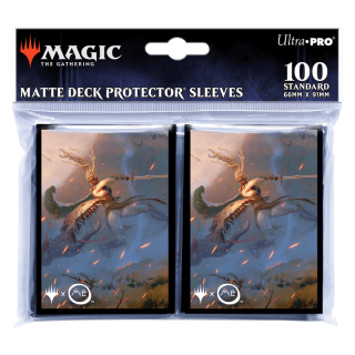 UP - The Lord of the Rings Tales of Middle-earth Sleeves B Featuring: Eowyn for MTG (100 Sleeves)