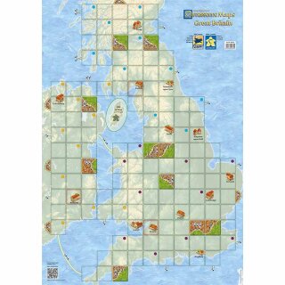 Carcassonne Maps: Gro&szlig;britannien (Multilingual)
