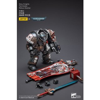 Warhammer 40k Actionfigur 1/18 Grey Knights Terminator Retius Akantar 13 cm