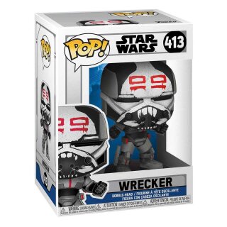 Star Wars: Clone Wars POP! Star Wars Vinyl Figur Wrecker 9 cm *M&auml;ngelexemplar*