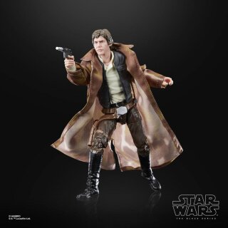 Star Wars Episode VI 40th Anniversary Schwarze Serie Action figure Han Solo (Endor) 15 cm